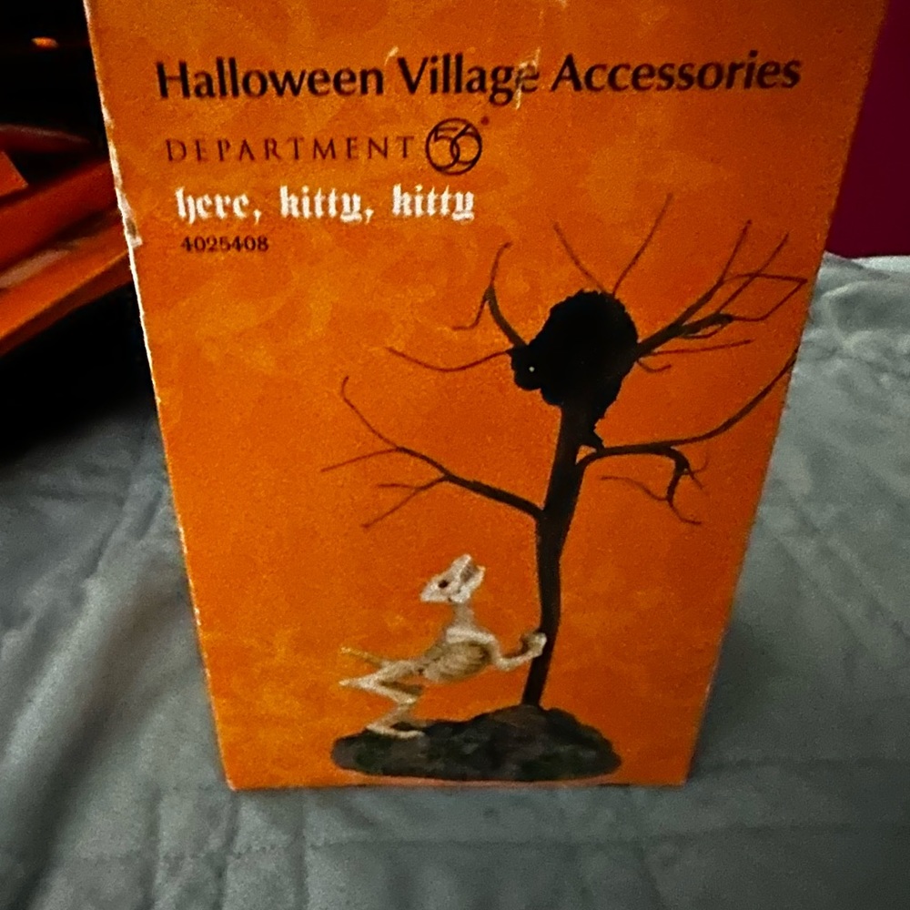 Snow Village Halloween Accessories